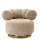 Round Modern Swivel Chair Phedra