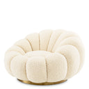 Flower Design Swivel Chair Mello