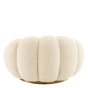 Flower Design Swivel Chair Mello