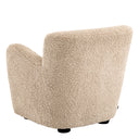 Button Back Accent Chair Bixby