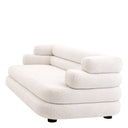 White Fabric Sofa S Malaga