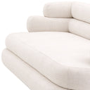 White Fabric Sofa S Malaga