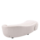 White Curved Sofa Rivolo