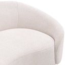 White Curved Sofa Rivolo