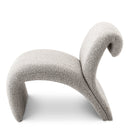 Bouclé Accent Chair Vignola