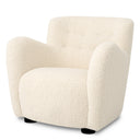 Button Back Accent Chair Bixby