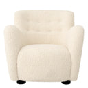 Button Back Accent Chair Bixby