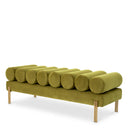 Velvet Art Deco Bench Oxley