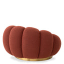Flower Design Swivel Chair Mello