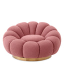 Flower Design Swivel Chair Mello