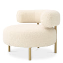 Curved Modern Lounge Chair Thompson