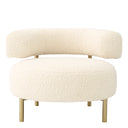 Curved Modern Lounge Chair Thompson