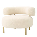 Curved Modern Lounge Chair Thompson