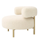 Curved Modern Lounge Chair Thompson