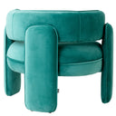 Velvet Modern Accent Chair Chaplin