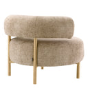Curved Modern Lounge Chair Thompson