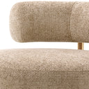Curved Modern Lounge Chair Thompson