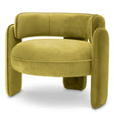 Velvet Modern Accent Chair Chaplin