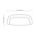 Off-white Modern Sofa Novelle