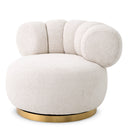 Round Modern Swivel Chair Phedra