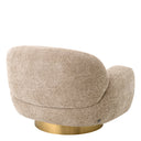 Curved Swivel Armchair Udine