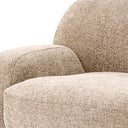 Curved Swivel Armchair Udine