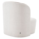 Off White Accent Chair Barrier