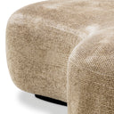 Curved Upholstered Bench Bjorn