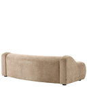 Sand Curved Sofa Carbone