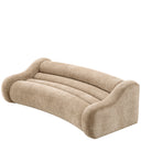 Sand Curved Sofa Carbone