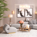 Gray Accent Chair Sansome
