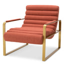 Padded Modern Lounge Armchair Olsen