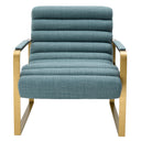 Padded Modern Lounge Armchair Olsen