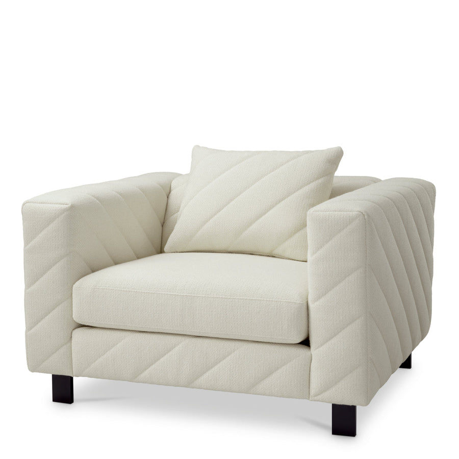 Patterned Modern Lounge Chair Avellino