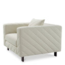 Patterned Modern Lounge Chair Avellino