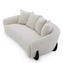 Off-White Curved Sofa Siderno