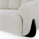 Off-White Curved Sofa Siderno