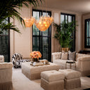 Boucle Tufted Fringe Sofa Dorantes