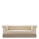 Boucle Tufted Fringe Sofa Dorantes