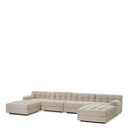 Channeled Right Arm Sofa Dean