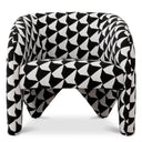 Zenith Black & White Chair Toledo