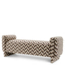 Chevron Brown Bench Del Vale