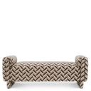Chevron Brown Bench Del Vale