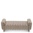 Chevron Brown Bench Del Vale