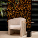 Off-White Modern Accent Chair Watertown