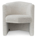 Off-White Modern Accent Chair Watertown