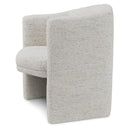 Off-White Modern Accent Chair Watertown