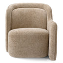 Lyssa Sand Upholstered Armchair Barrier