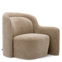 Lyssa Sand Upholstered Armchair Barrier