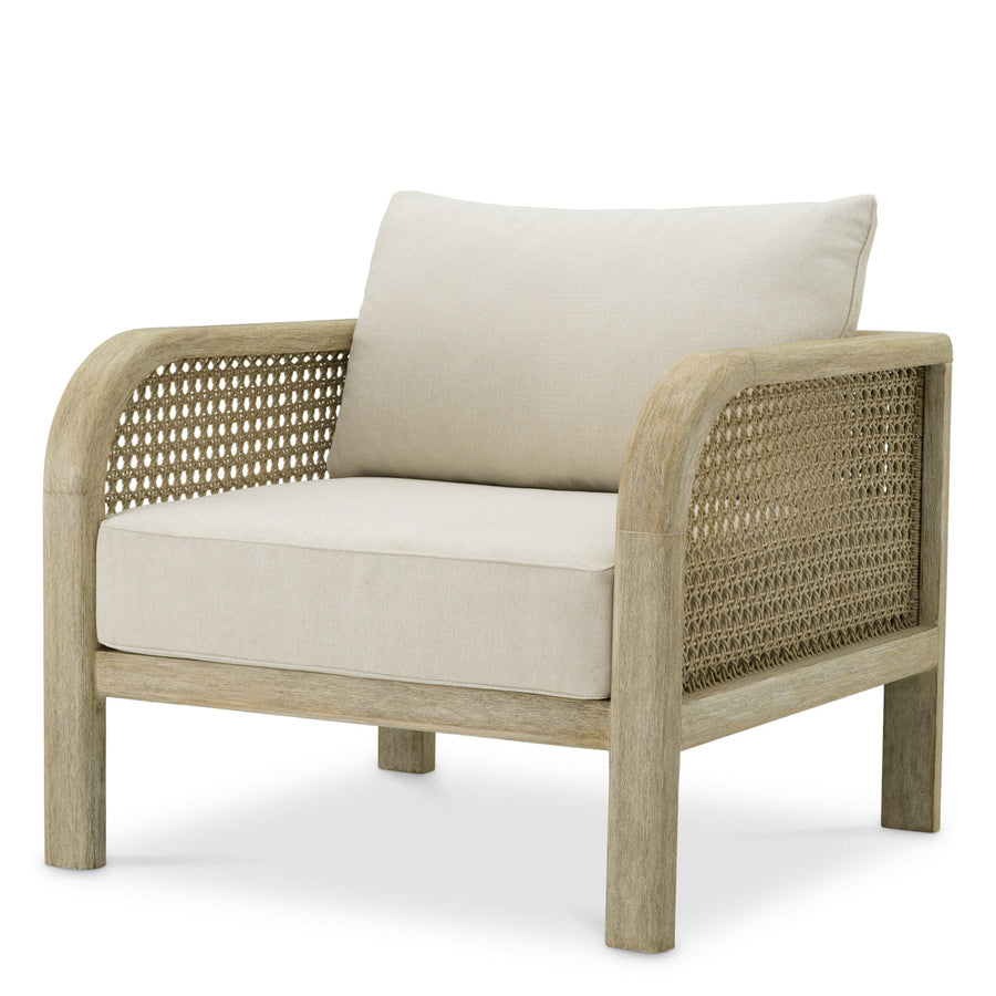 Teak Outdoor Lounge Chair Julia